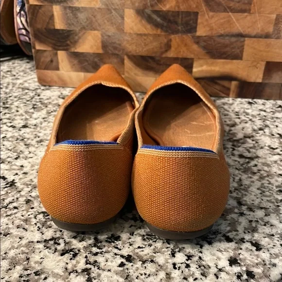 Rothy's Amber Textile Slip On Ballet The Flat Travel Flats Women’s Size 9.5W